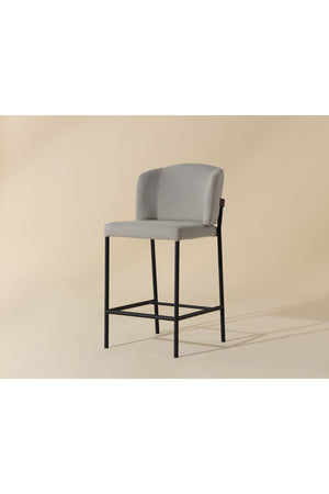 Modern European furniture - Light Gray Counter Stool - www.oroa.com