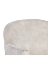 Modern European furniture - Barrel-Back Swivel Lounge Chair - www.oroa.com