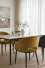Modern European furniture - Cutout-Back Dining Amchair - www.oroa.com
