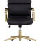 Modern European furniture - Gold Frame Upholstered Office Chair - www.oroa.com