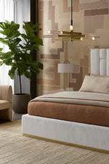 Modern European furniture - Gold Tubes Chandelier - www.oroa.com