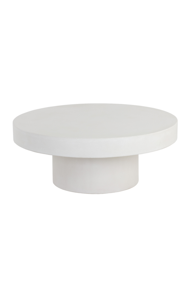 Black Concrete Indoor/Outdoor Coffee Table | Splendido Brando | Oroa.com