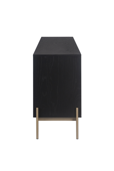 Modern European furniture - Natural Rattan 4-Door Sideboard  - www.oroa.com