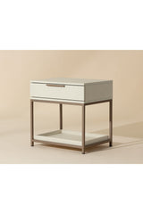 Modern European furniture - 1-Drawer Oak Nightstand S - www.oroa.com