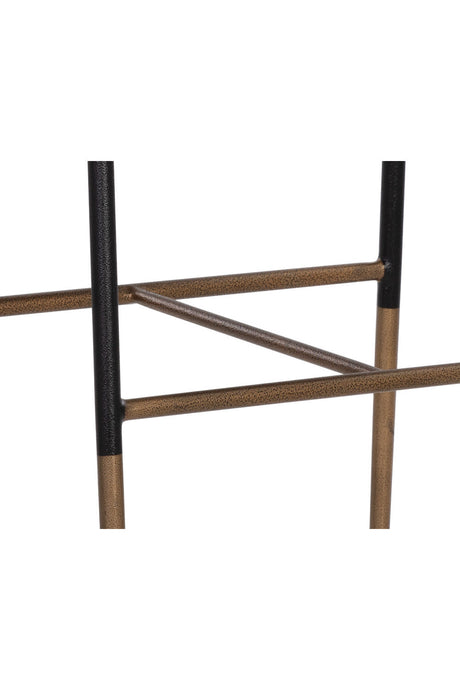 Modern European furniture - Brown Leather Look Bar Stool - www.oroa.com