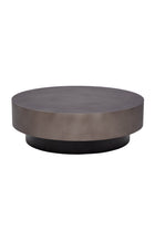 Modern European furniture - Round Metal Coffee Table - www.oroa.com