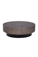Modern European furniture - Round Metal Coffee Table - www.oroa.com