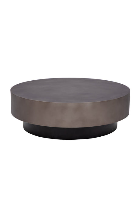Modern European furniture - Round Metal Coffee Table - www.oroa.com