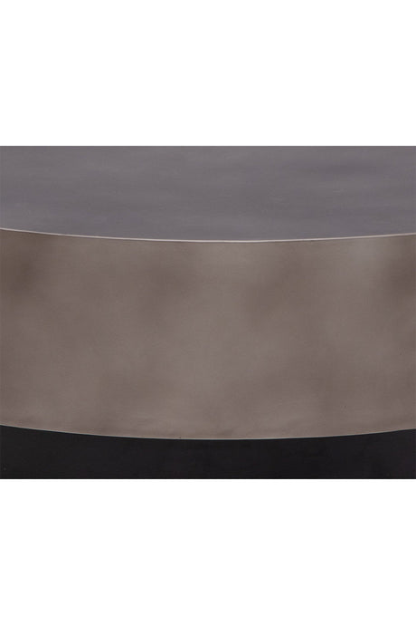 Modern European furniture - Round Metal Coffee Table - www.oroa.com
