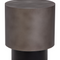Modern European furniture - Antique Brass Round End Table - www.oroa.com