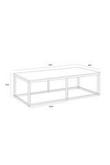 Modern European furniture - White Polished Marble Coffee Table - www.oroa.com