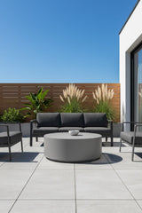 Modern European furniture - Minimalist Concrete Outdoor Coffee Table - www.oroa.com