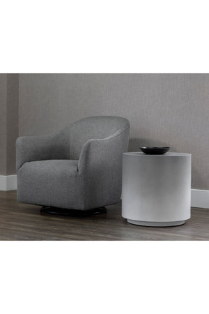 Modern European furniture - Gray Ombre Indoor/Outdoor End Table - www.oroa.com