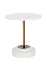 Modern European furniture - Round Indoor/Outdoor Concrete Bistro Table - www.oroa.com