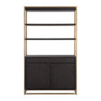 Brown Solid Oak Bookcase by Splendido Baldessara, alternate view 2