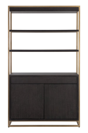 Brown Solid Oak Bookcase | Splendido Baldessara | Oroa.com