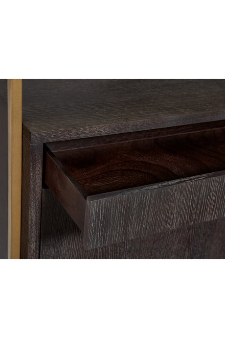 Brown Solid Oak Bookcase Modern European furniture - - www.oroa.com