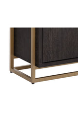 Brown Solid Oak Bookcase Modern European furniture - - www.oroa.com