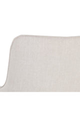 Modern European furniture - Beige Linen Office Chair - www.oroa.com
