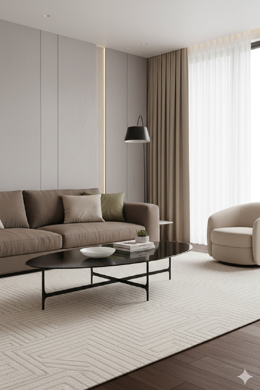 Black Glass Coffee Table | Splendido Kiernan | Oroa.com