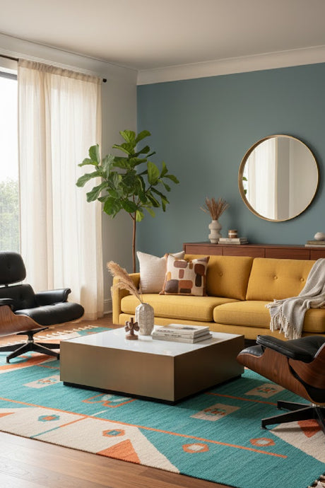 Gold Framed Square Coffee Table | Splendido Shiloh | Oroa.com