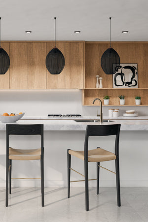 Natural Rope Seat Counter Stool | Splendido Bondi | Oroa.com