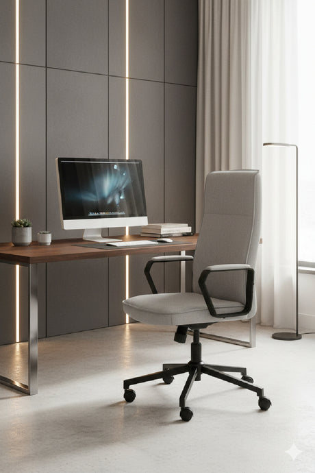 Gray High-Back Office Chair | Splendido Swanson | Oroa.com