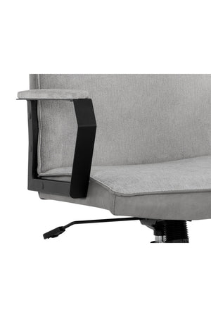 Modern European furniture - Gray High-Back Office Chair - www.oroa.com