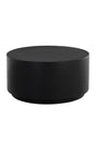 Modern European furniture - Black Cylindrical Indoor/Outdoor Coffee Table - www.oroa.com