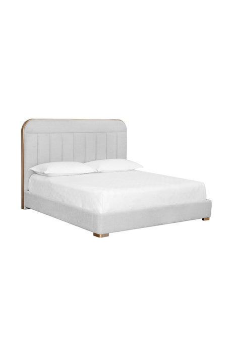 Tufted Headboard King Bed | Splendido Davina | Oroa.com