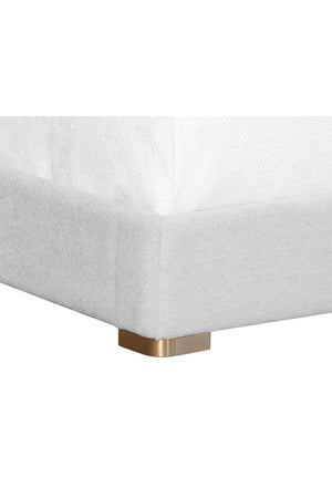 Tufted Headboard King Bed | Splendido Davina | Oroa.com