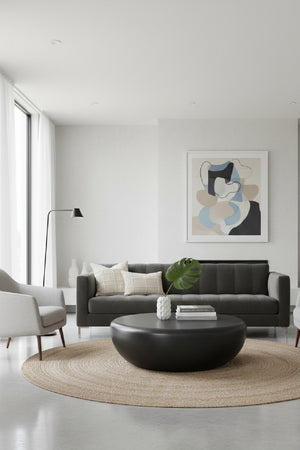 Contemporary Round Indoor/Outdoor Coffee Table | Splendido Lolite | Oroa.com