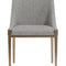 Modern European furniture - Fabric Upholstered Dining Chair - www.oroa.com