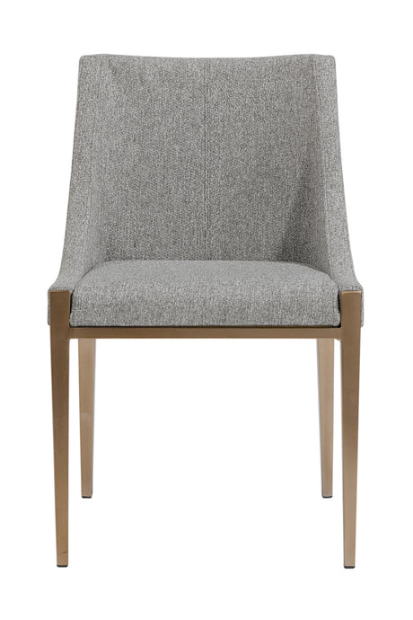 Modern European furniture - Fabric Upholstered Dining Chair - www.oroa.com