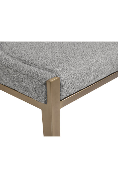 Modern European furniture - Fabric Upholstered Dining Chair - www.oroa.com
