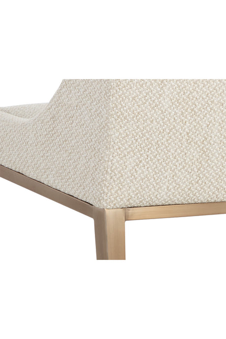 Modern European furniture - Fabric Upholstered Dining Chair - www.oroa.com