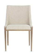 Modern European furniture - Fabric Upholstered Dining Chair - www.oroa.com