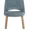 Cutout-Back Fabric Dining Chairs (2) | Splendido Radella | Oroa.com