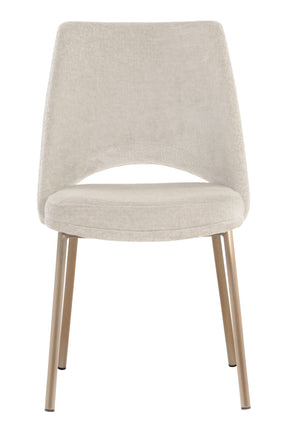 Cutout-Back Fabric Dining Chairs (2) by Splendido Radella, alternate view 21
