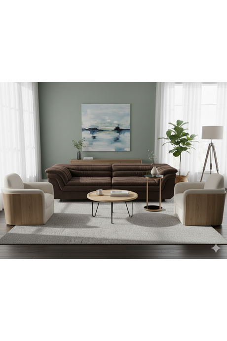 Round Black Glass End Table | Splendido Benjamin