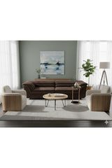 Modern European furniture  Round Black Glass End Table - www.oroa.com