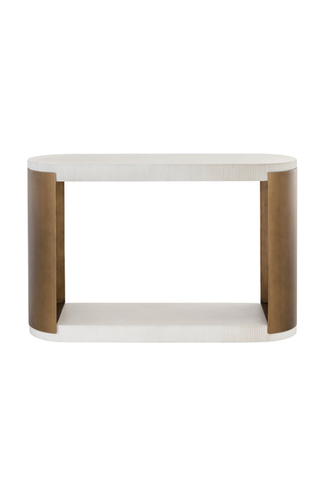 White Concrete Console Table | Splendido Cavette | Oroa.com