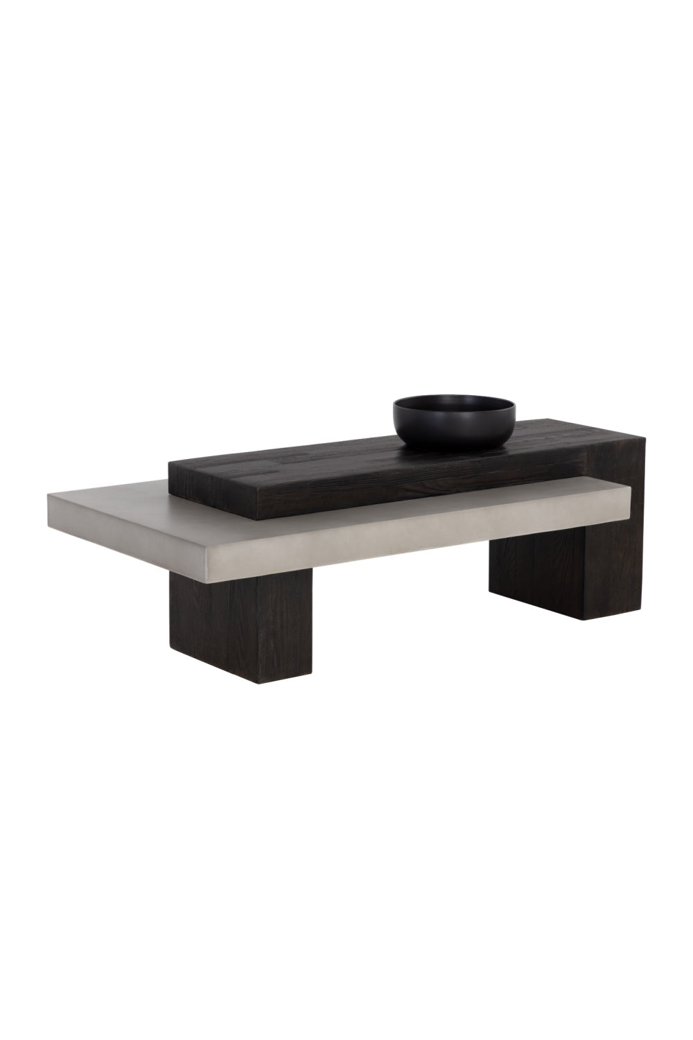 Rectangular Timber-Effect Indoor/Outdoor Coffee Table | Splendido Herriot | Oroa.com