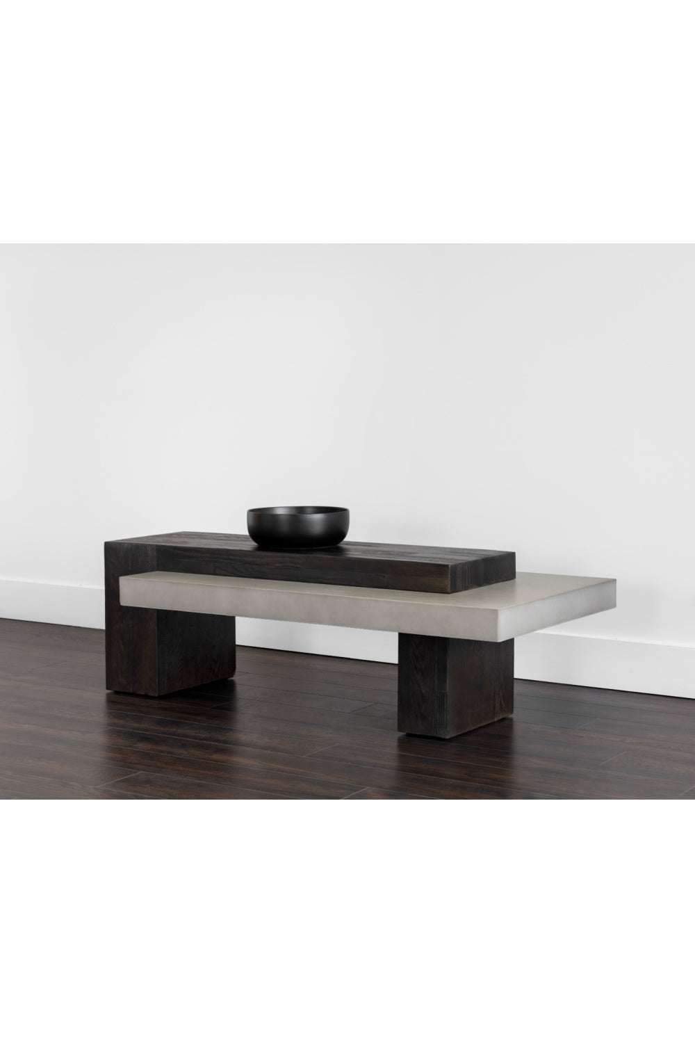 Rectangular Timber-Effect Indoor/Outdoor Coffee Table | Splendido Herriot | Oroa.com