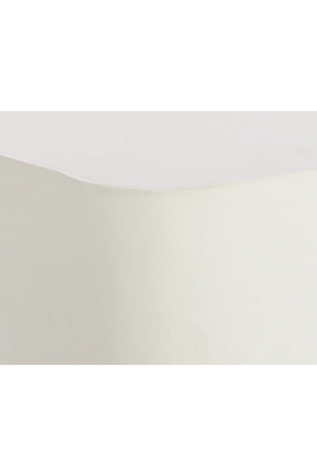 Modern European furniture - White Freeform Outdoor End Table L - www.oroa.com