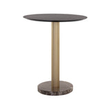 Gray Oak Bar Table by Splendido Monaco Dining Table, alternate view 2
