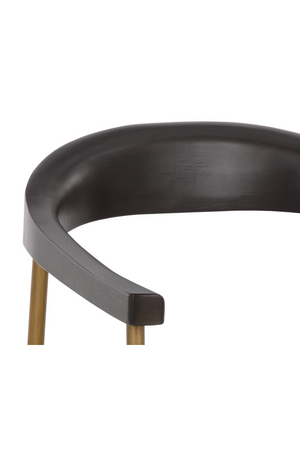 Modern European furniture - Rubberwood Back Dining Chair - www.oroa.com