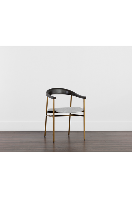 Modern European furniture - Rubberwood Back Dining Chair - www.oroa.com
