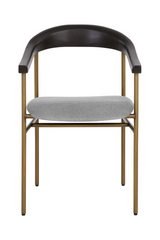 Modern European furniture - Rubberwood Back Dining Chair - www.oroa.com