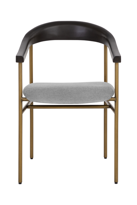 Modern European furniture - Rubberwood Back Dining Chair - www.oroa.com